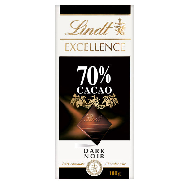 LINDT - EXCELLENCE 70% CACAO 100GR