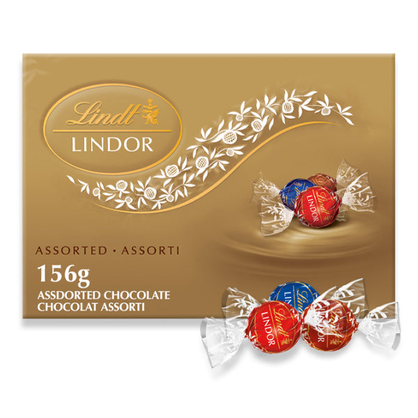 LINDT - LINDOR ASSORTED BOX 156GR