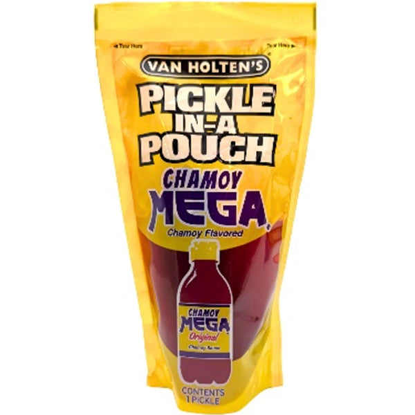 VAN HOLTENS - JUMBO MEGA CHAMOY POUCHED PICKLE 12x5 OZ
