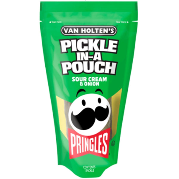 VAN HOLTENS - PRINGLES SOUR CREAM & ONION JUMBO PICKLE 5OZ