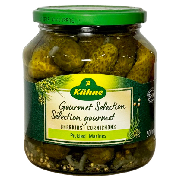 KUHNE - GOURMET SELECTION SWEET GHERKINS 500 ML