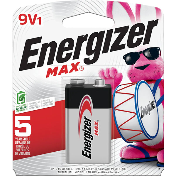 ENERGIZER - 9V-1 BATTERY 1EA