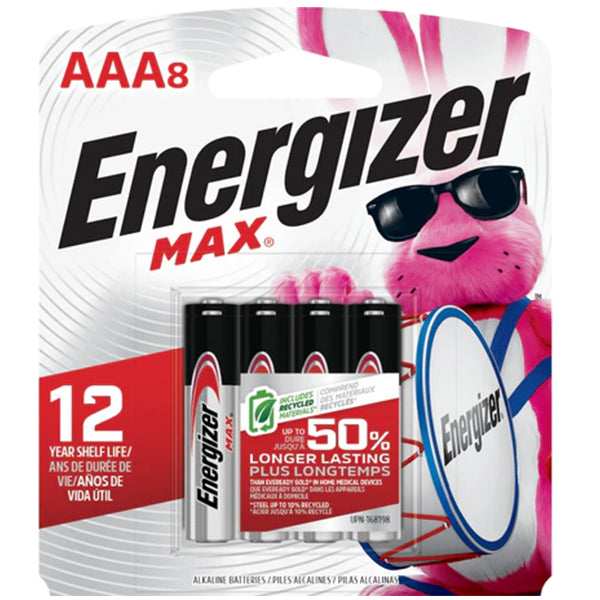 ENERGIZER - MAX AAA 8EA