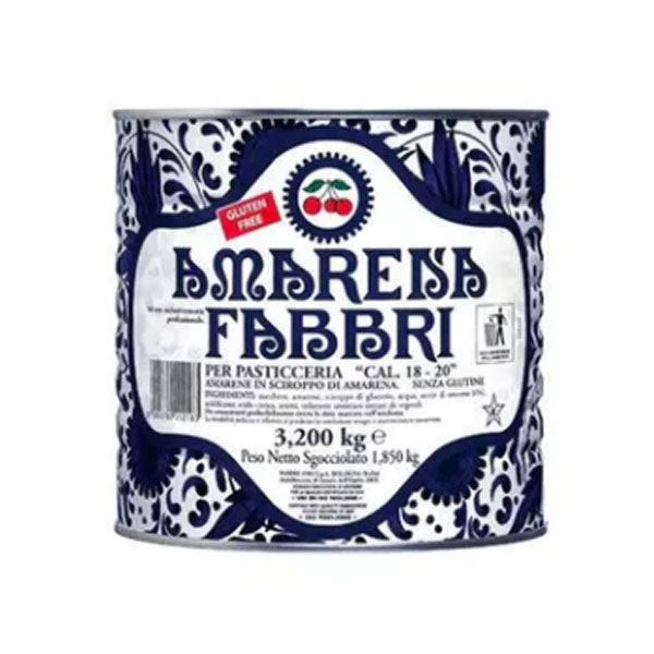 FABBRI - AMARENA CHERRIES 3.2KG