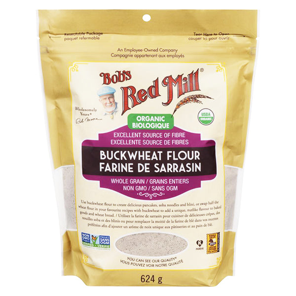 BOBS RED MILL - BUCKWHEAT FLOUR ORG 624G