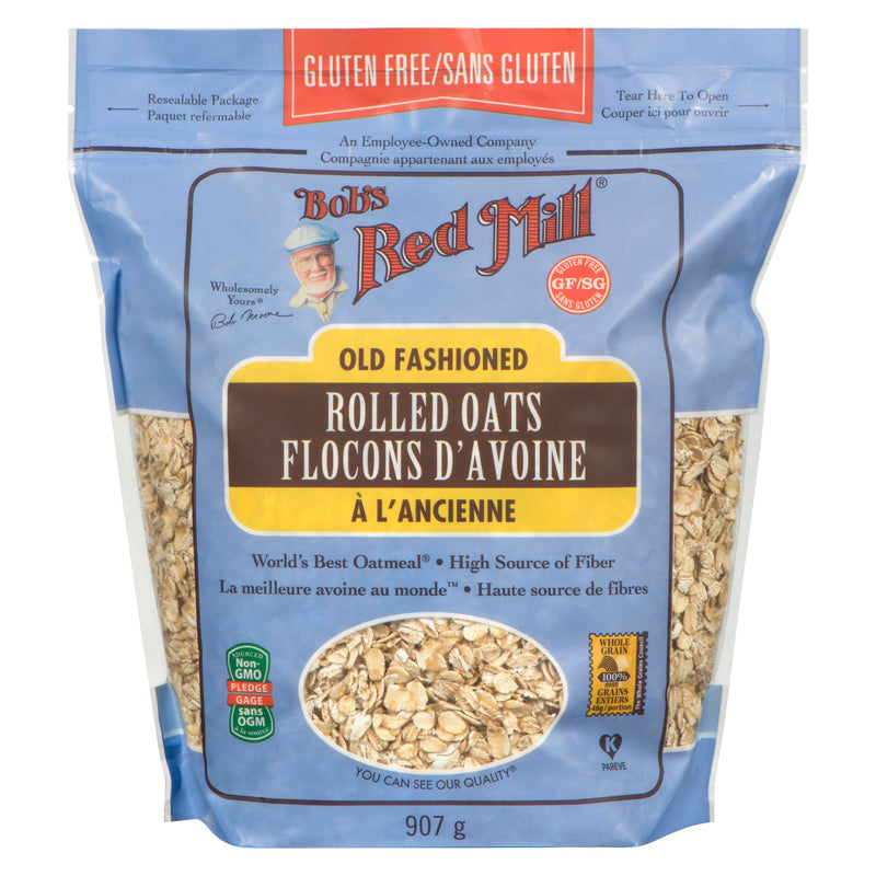 BOB'S RED MILL - GF OATS ROLLED REGULAR 907GR