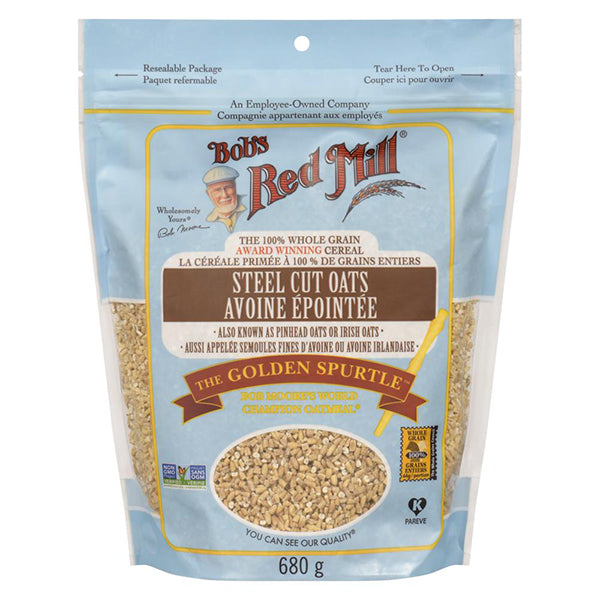 BOBS RED MILL - STEEL CUT OATS 680GR