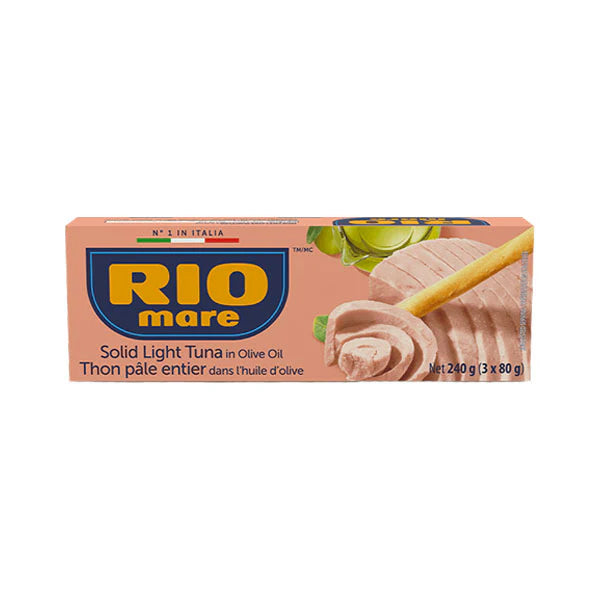 RIO MARE - TUNA IN OIL 24x3x80 GR