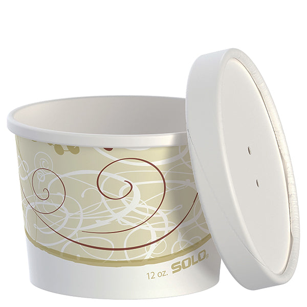 SOLO - 120Z SYMPHONY COMBO PAPER CONTAINERS 250EA