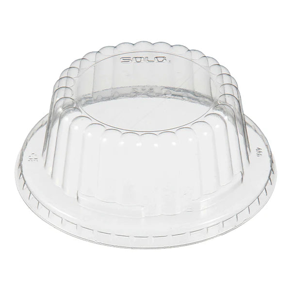 DART - SOLO DOME LID NO HOLE 5/8oz 10x100 EA