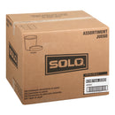 SOLO - 16oz WHITE COMBO PAPER FOOD CONTAINER 250CT