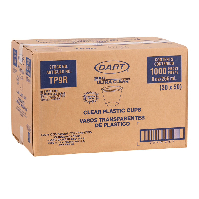 DART - 9OZ  CLEAR CUP WIDE 20x50EA