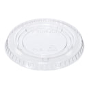 SOLO - CLEAR PLASTIC LID 3.25-5.5oz PORTION CUPS 20x125 CT