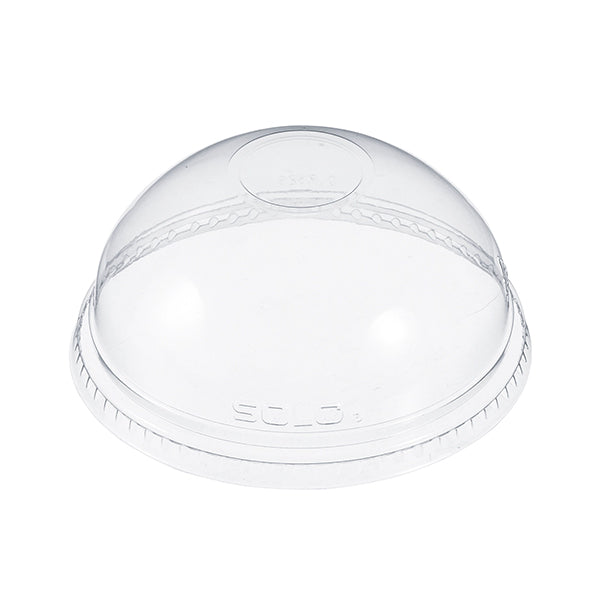 DART - 12-24oz PET DOME LID NO HOLE 10x100 PK