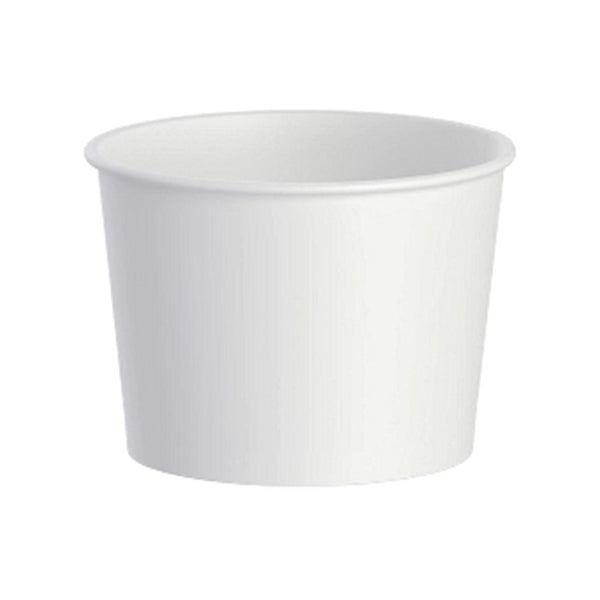 SOLO - WHITE 10oz PAPER FOOD CONTAINER 50EA