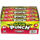 SOUR PUNCH - STRAW STRAWBERRY 24x57 GR