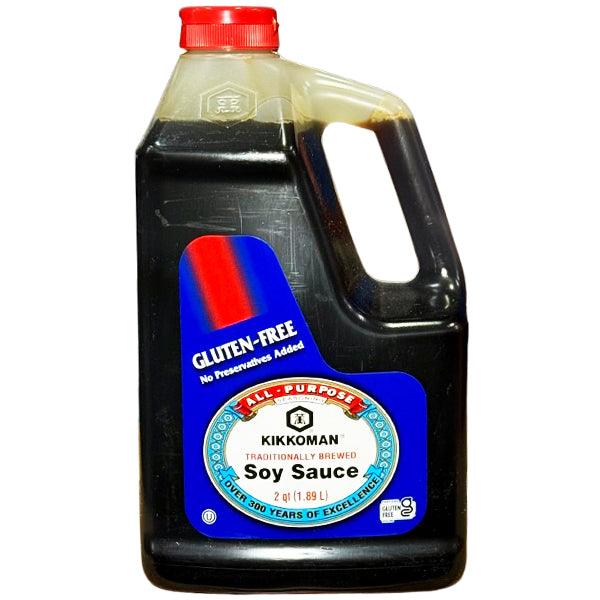 KIKKOMAN - GLUTEN FREE SOY SAUCE 1.89LT