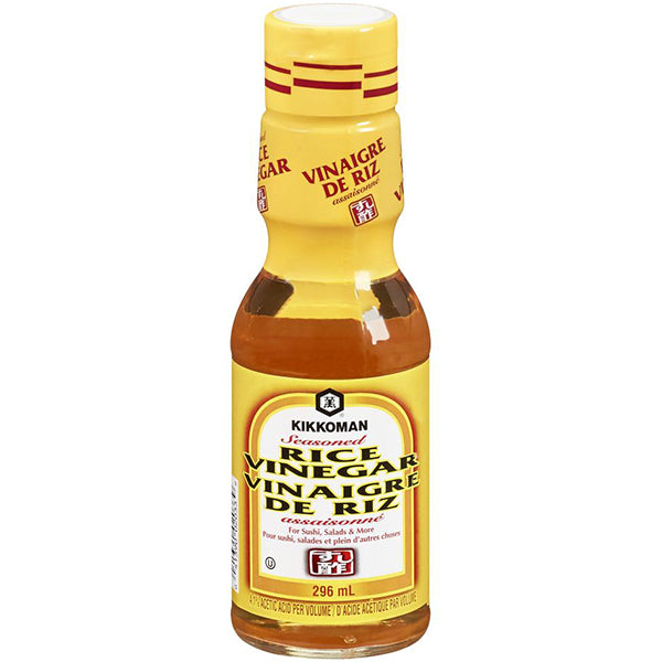 KIKKOMAN - SEASONED RICE VINEGAR 296ML