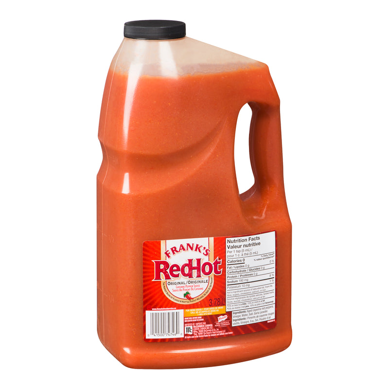 FRANKS - REDHOT SAUCE ORIGINAL 3.78LT
