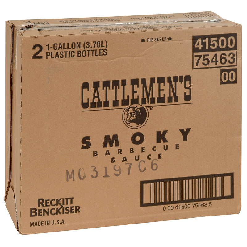CATTLEMENS - TEXAS SMOKEY BBQ SAUCE 3.78LT