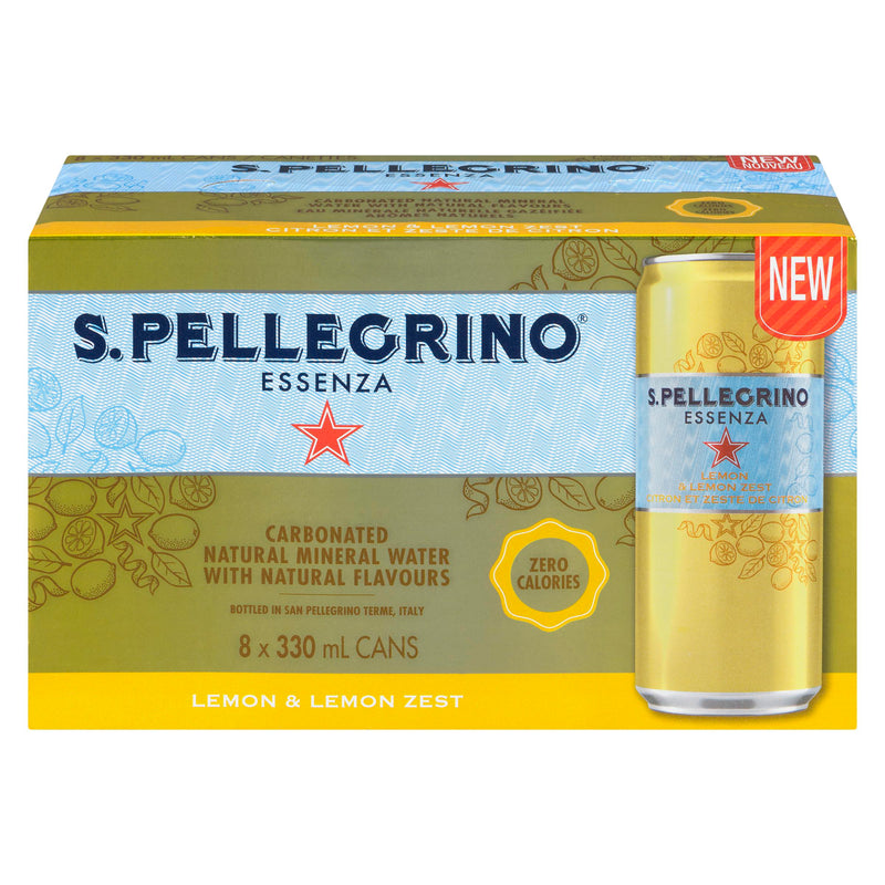 SAN PELLEGRINO - ESSENZA LEMON ZEST 24x330 ML