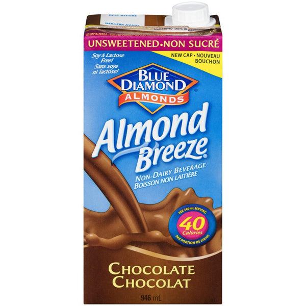 BD ALMOND - BREEZE MILK CHOCOLATE UNSWEETENED 946ML