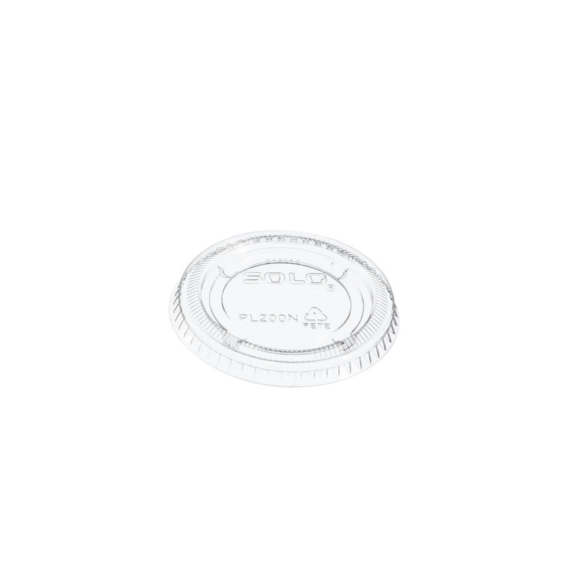 DART - CLEAR PLASTIC LID PL200N 2oz 125EA