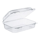 DART - CLEAR HIGH DOME HINGED LID CONTAINER MEDIUM 9x7IN 250CT
