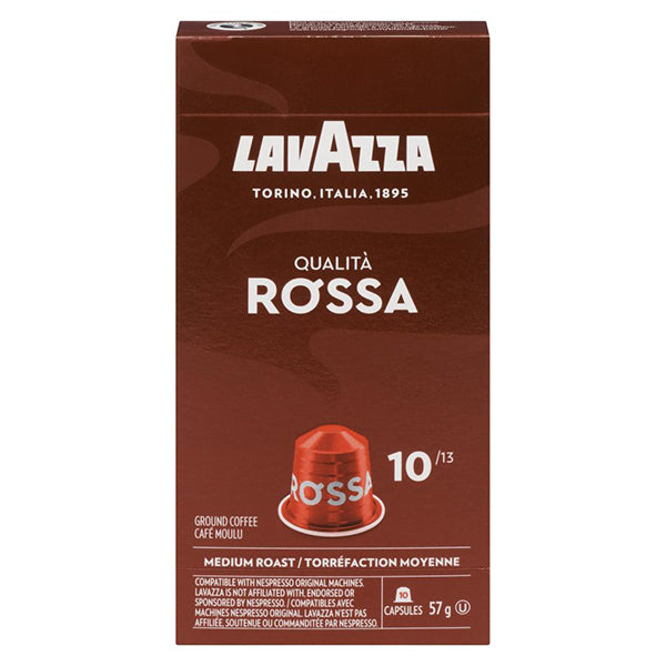 LAVAZZA - COFFEE PODS QUALITA ROSSA 10X10x57 GR