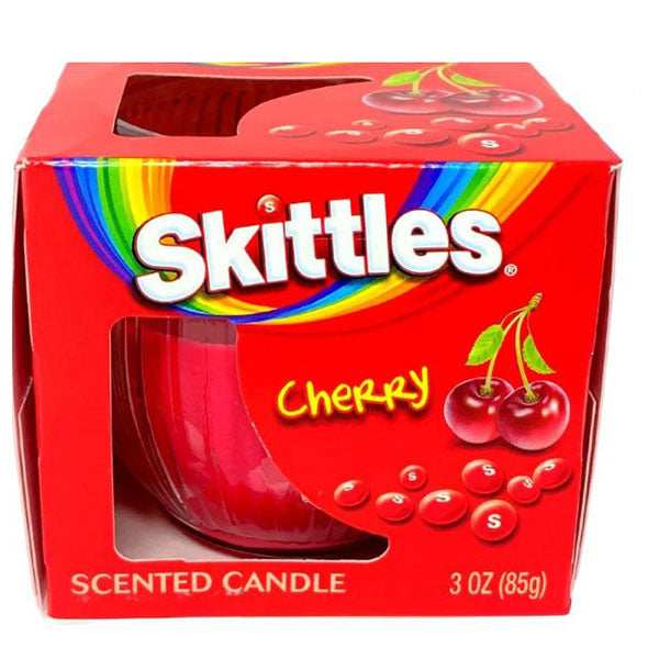 SKITTLES - SCENTED CANDLES CHERRY 85GR