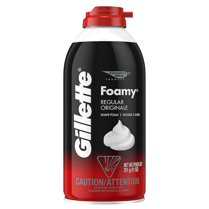 GILLETTE - SHAVE FOAM REGULAR 311GR