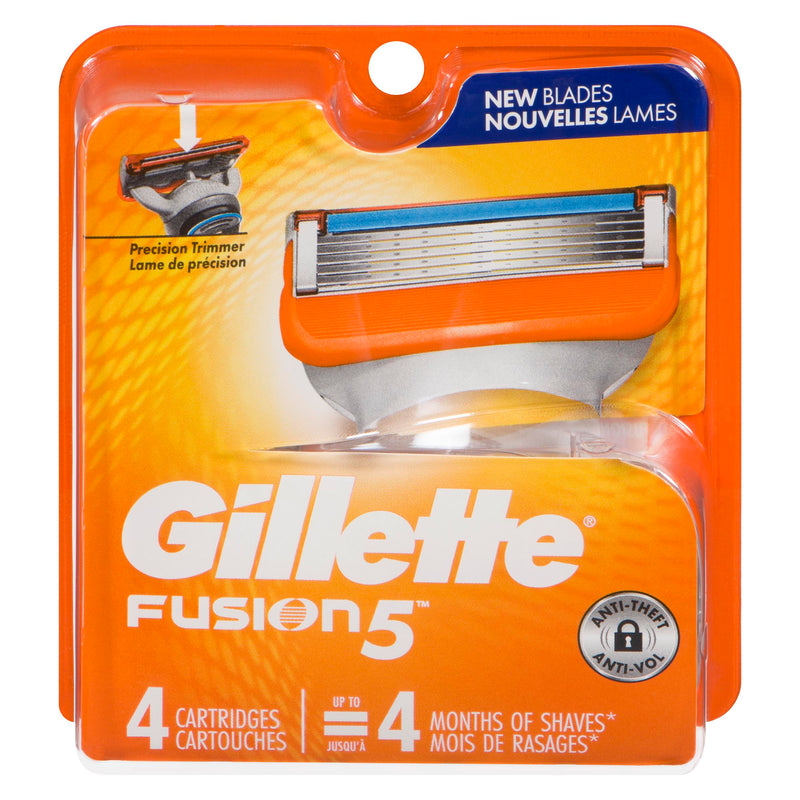 GILLETTE - FUSION (FIVE) 4PK