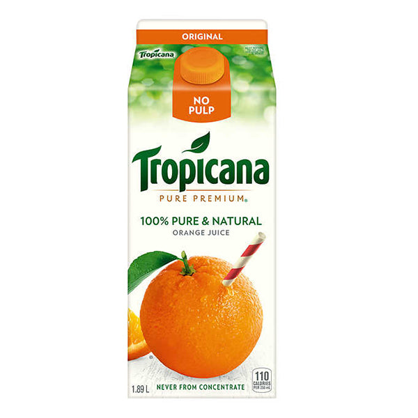 TROPICANA - OJ NO PULP 1.89LT