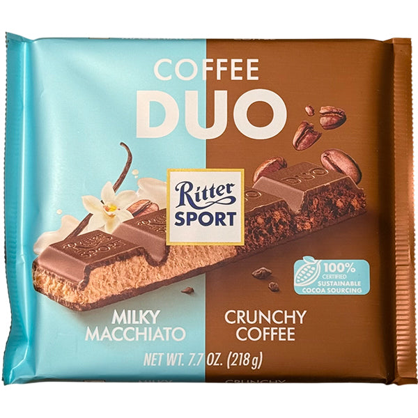 RITTER - COFFEE DUO BAR 218GR