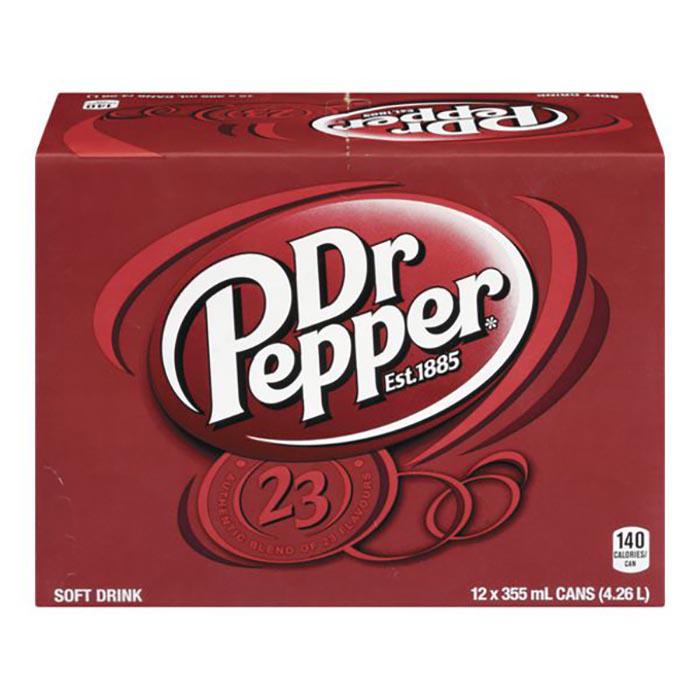 DR PEPPER - 12x355ML