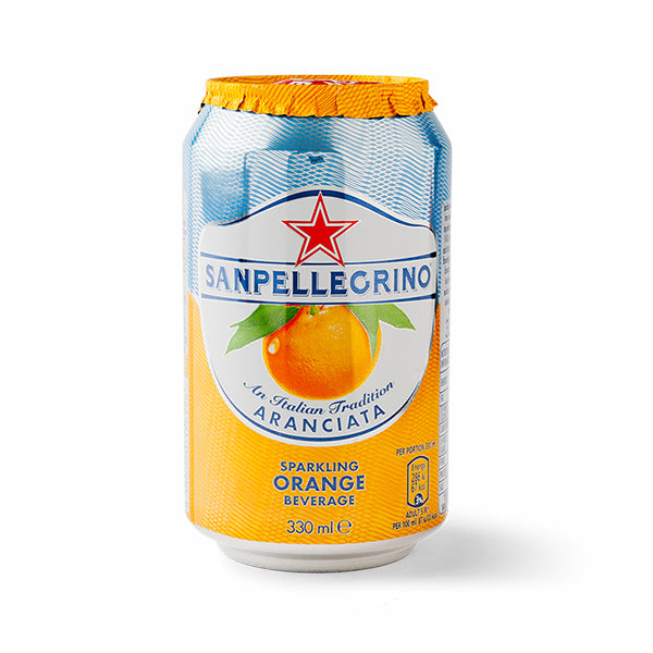 SAN PELLEGRINO - ARANCIATA CANS 6x330ML