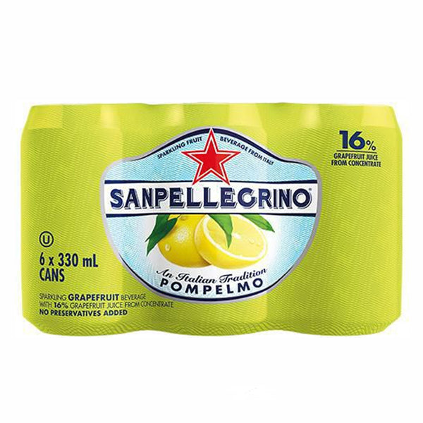 SAN PELLEGRINO - GRAPEFRUIT 6x330 ML