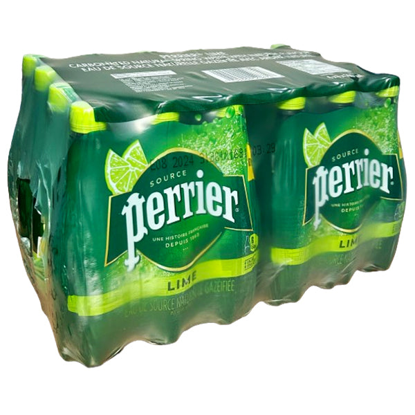 PERRIER - LIME PLASTIC 24x500ML
