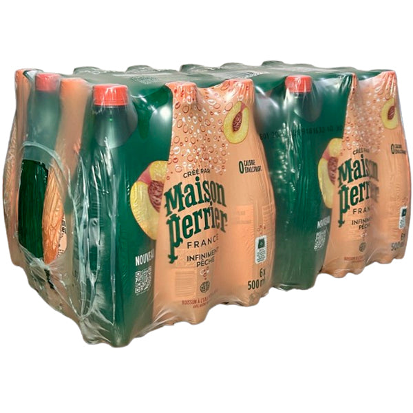 MAISON PERRIER - PEACH PET 24x500ML