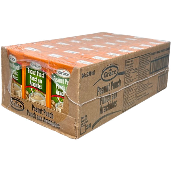 GRACE - PEANUT PUNCH 24x250ML
