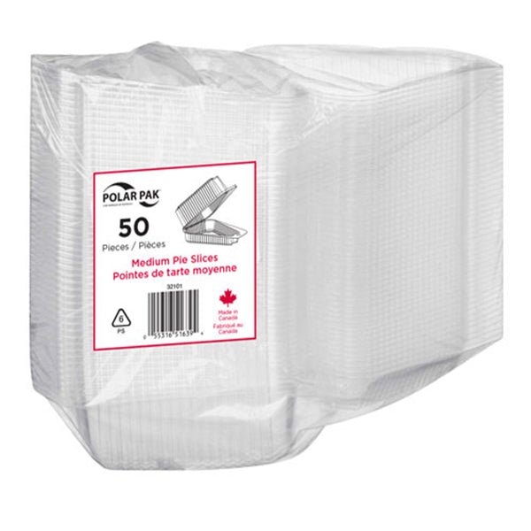 POLAR PAK - MEDIUM PIE SLICE 50PK