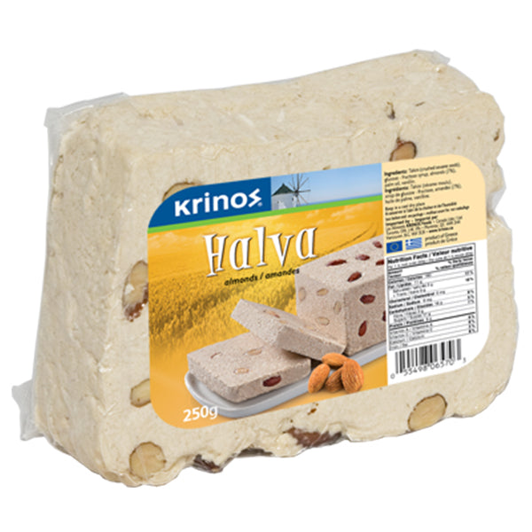 KRINOS - ALMOND HALVA 250GR