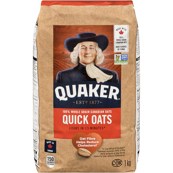 QUAKER - QUICK OATS 1KG