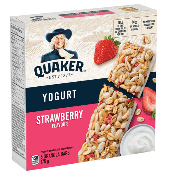 QUAKER - CHEWY YOGURT STRAWBERRY 175GR