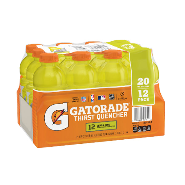 GATORADE - LEMON LIME 12x591ML