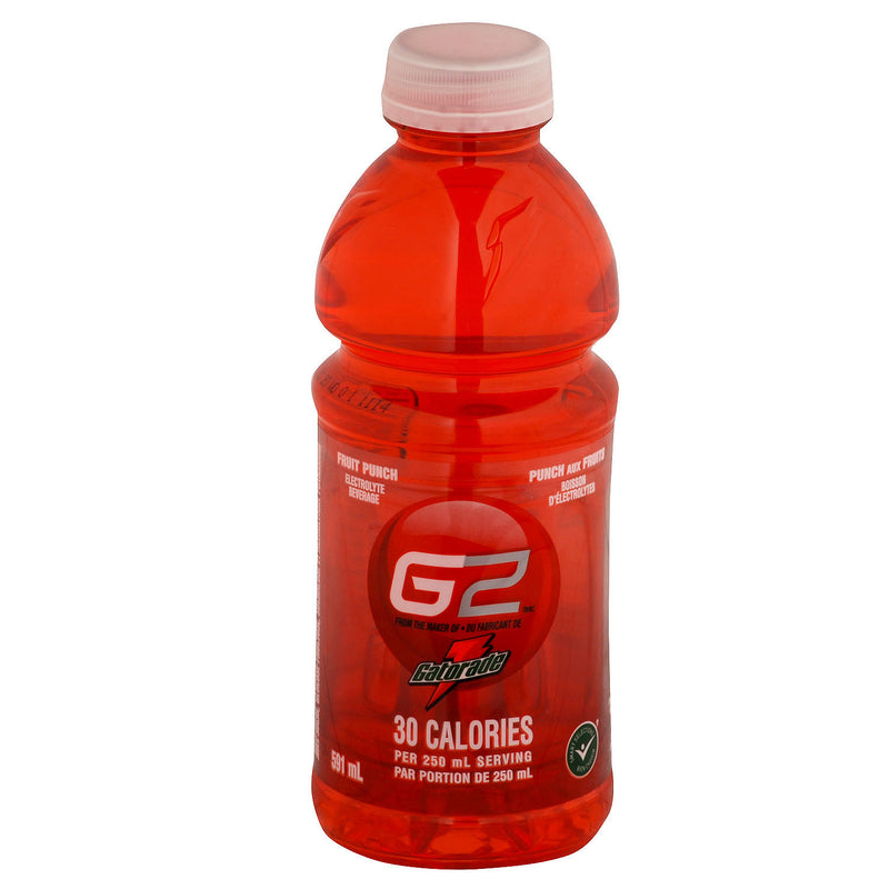 GATORADE - G2 FRUIT PUNCH 12x591ML