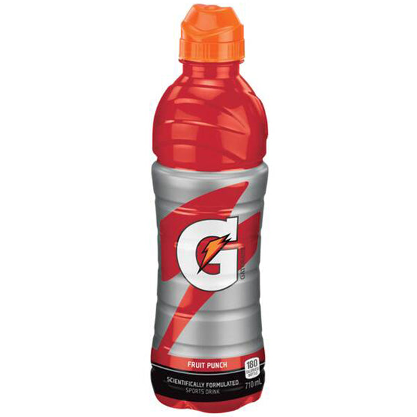 GATORADE - FRUIT PUNCH SP0RT CAP 24x710ML