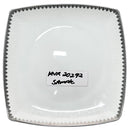 VICTORIA - SILVER RIM DESSERT PLATE 6EA