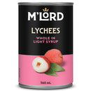 M'LORD - LYCHEE IN SYRUP 560ML