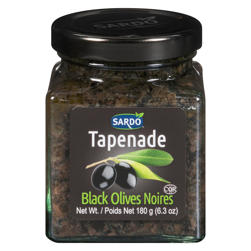 SARDO - TAPENADE BLACK OLIVE 180GR